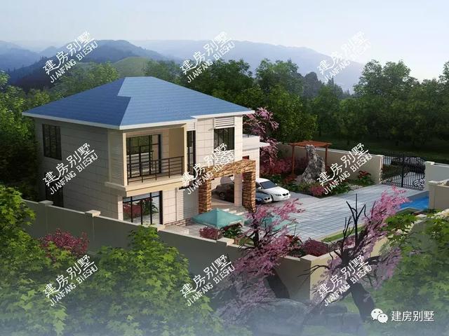 不同風格的三棟農村自建房設計圖，每一款都值得期待