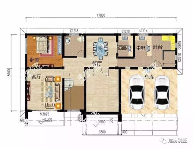 不同風格的三棟農村自建房設計圖，每一款都值得期待