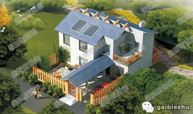 2款中式帶庭院農(nóng)村自建房設(shè)計圖，第一款獨棟，第二款雙拼，你喜歡哪款