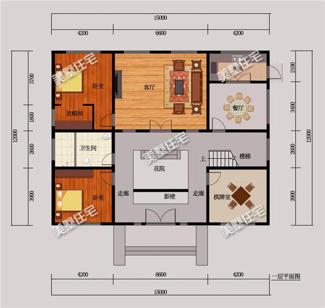 中式農村別墅設計圖，美觀經典又實用，喜歡的建起來！