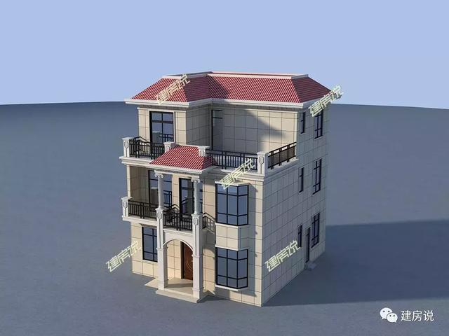 推薦一款小宅基地農村自建房設計圖，簡直是小宅基地人的福利