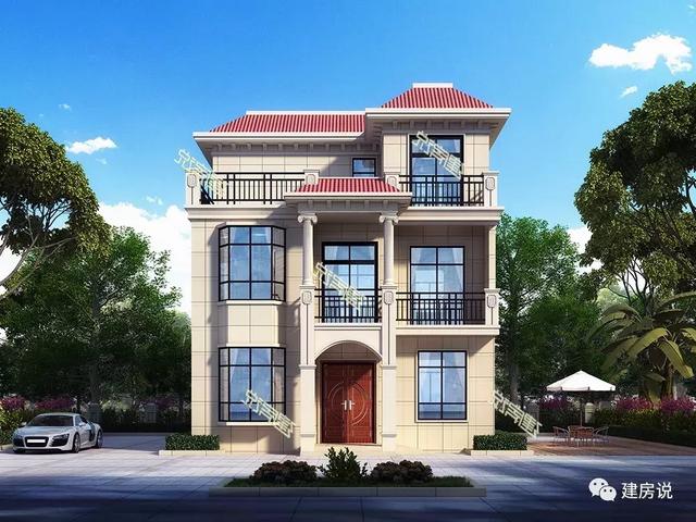 推薦一款小宅基地農村自建房設計圖，簡直是小宅基地人的福利