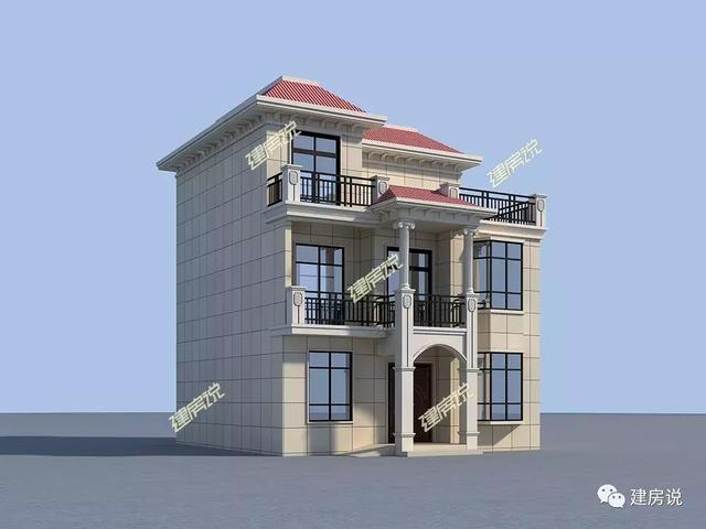 推薦一款小宅基地農村自建房設計圖，簡直是小宅基地人的福利