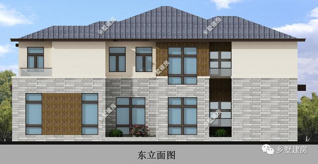 想建農村別墅，來看看這款別墅設計圖，比城里的別墅還要美！