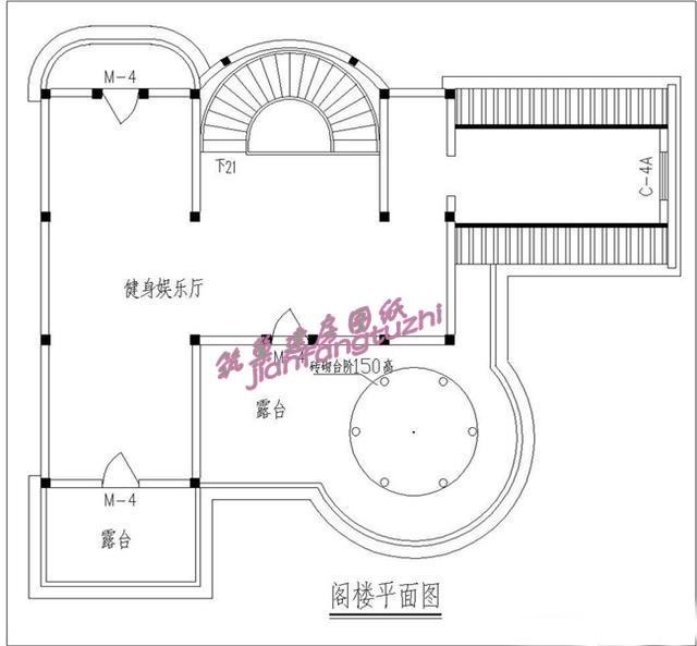 給大家推薦1款三層帶車庫，樓中樓復(fù)式別墅設(shè)計圖，實用性強(qiáng)復(fù)式宮廷風(fēng)
