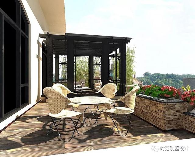 帶車庫(kù)和書房的三層復(fù)式別墅設(shè)計(jì)圖，歐式風(fēng)格適合農(nóng)村自建