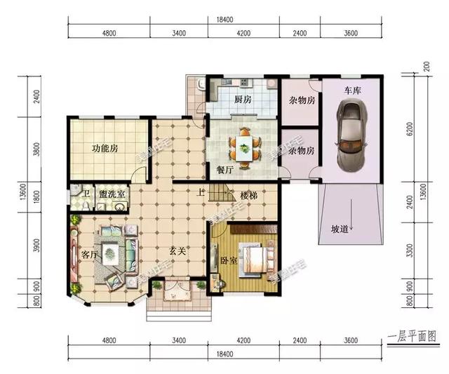 回老家之后定制設(shè)計(jì)了這款二層別墅  個(gè)性空間隨意切換