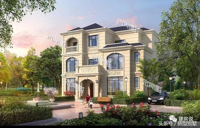 小面積也能建大氣豪華歐式別墅！！！