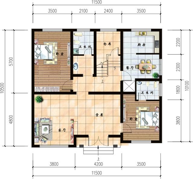 普通外觀，實用內在的別墅設計，讓您在群房中“傲視群雄”