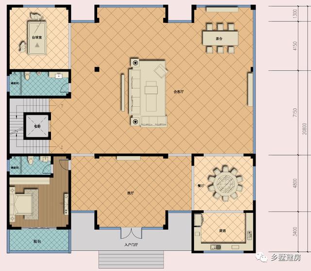 三層別墅設(shè)計(jì)圖  配電梯，內(nèi)部空間更寬敞，環(huán)境更清新 讓我們看看農(nóng)村自建房究竟有多美呢？