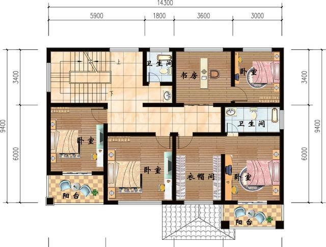 二層農村別墅設計圖，設計實用美觀，來看看你更喜歡哪一款？