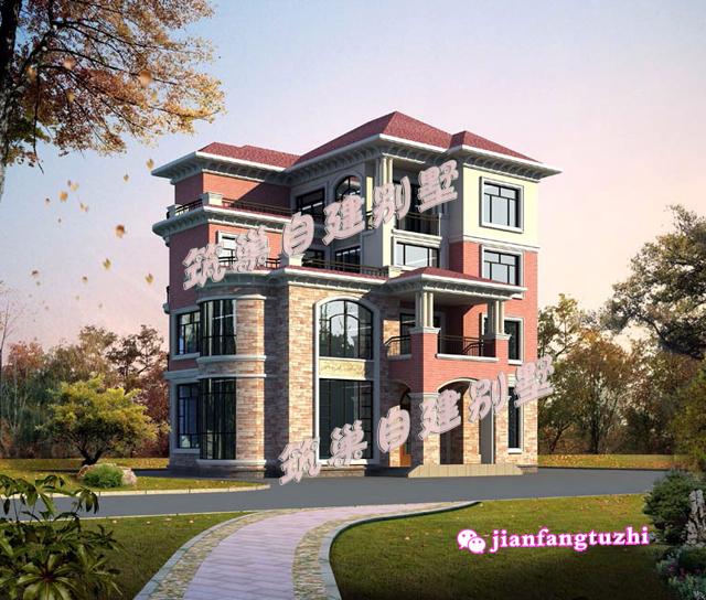 二三四層農(nóng)村自建別墅設(shè)計圖高清效果圖大合集，總有一款適合您！