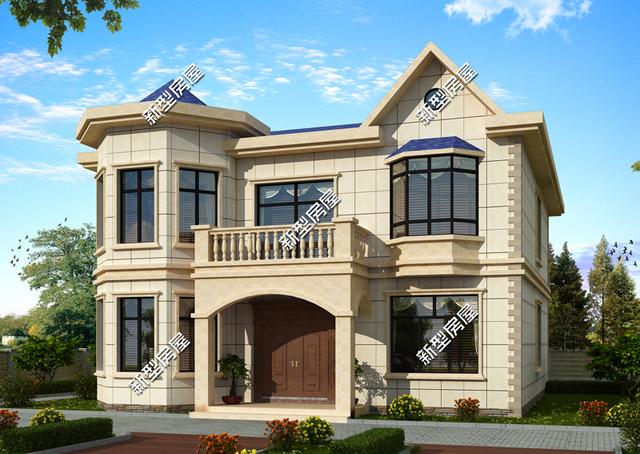 4款二層別墅設計圖，現在大多人都喜歡建二層別墅，經濟又實用