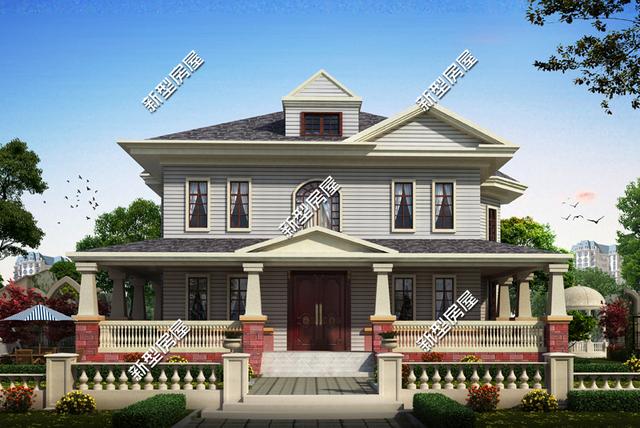 4款二層別墅設計圖，現在大多人都喜歡建二層別墅，經濟又實用