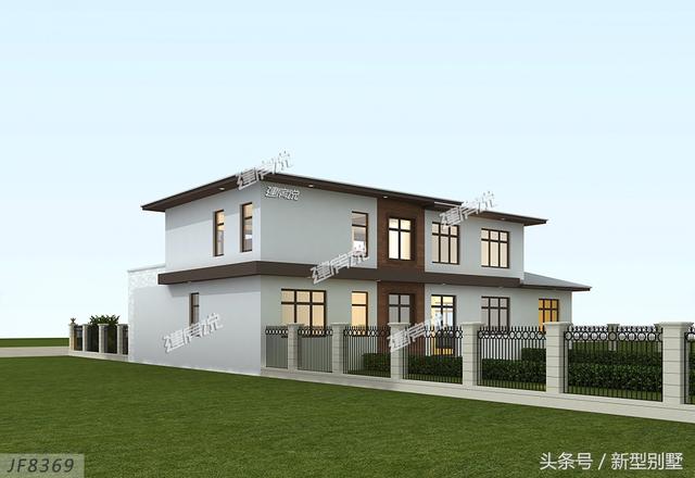 這款現代風別墅設計圖火了，占地面積167平方，人人看了都想建