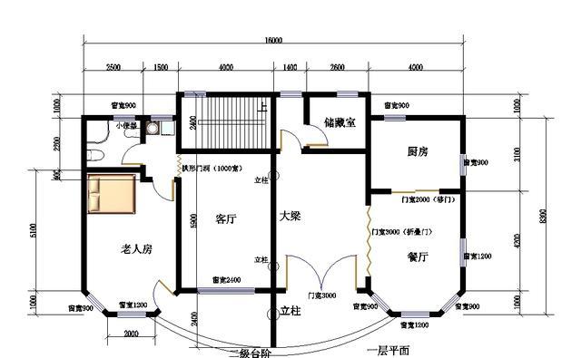 2款歐式二層農(nóng)村別墅戶型設(shè)計(jì)施工效果圖，簡單易建，美觀時尚
