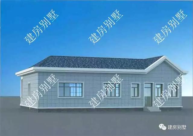 農村一層農村自建房設計圖，主體造價十幾萬，總有一款適合建給父母住的