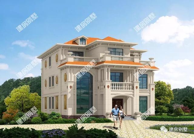 三款農村自建房設計圖，無論建哪一款都很氣派，被人羨慕