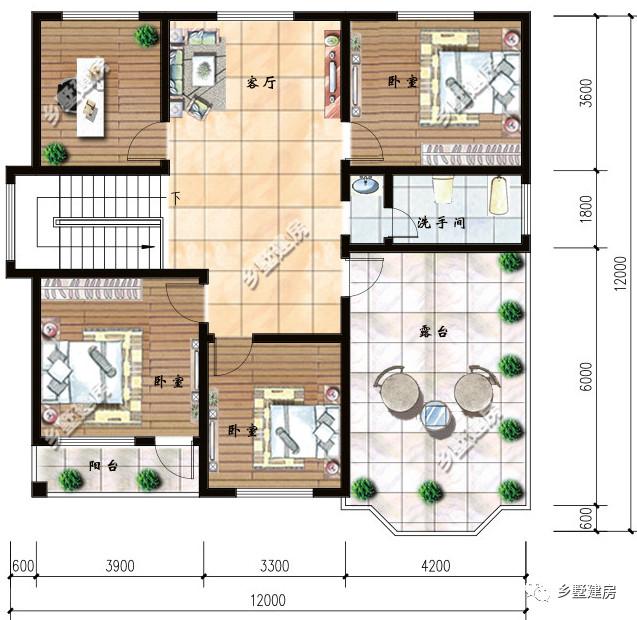 兩款優(yōu)秀的農(nóng)村別墅設(shè)計圖，喜歡就建起來