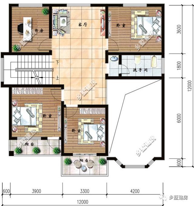 兩款優(yōu)秀的農(nóng)村別墅設(shè)計圖，喜歡就建起來