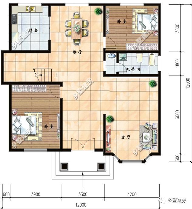 兩款優(yōu)秀的農(nóng)村別墅設(shè)計圖，喜歡就建起來