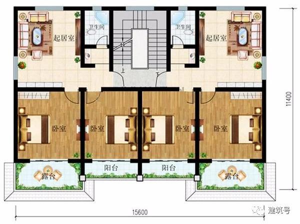 4套小面積二層農村別墅設計圖，造價經濟，適合普通家庭建造