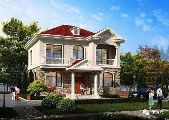 4套小面積二層農村別墅設計圖，造價經濟，適合普通家庭建造