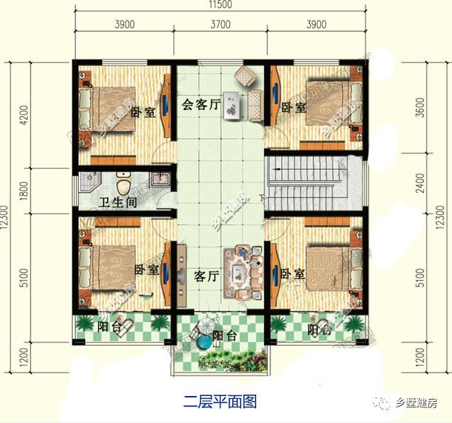 今日推薦：農村別墅設計圖，現在自建別墅這么受歡迎，趕快收藏建起來吧
