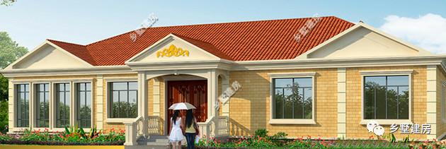 來看看這四款一層別墅設(shè)計(jì)圖，可以建給父母當(dāng)養(yǎng)老房