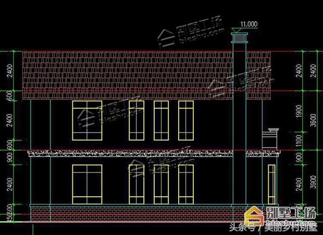 農村二層別墅設計圖，22萬就能建，鄰居見了可羨慕了