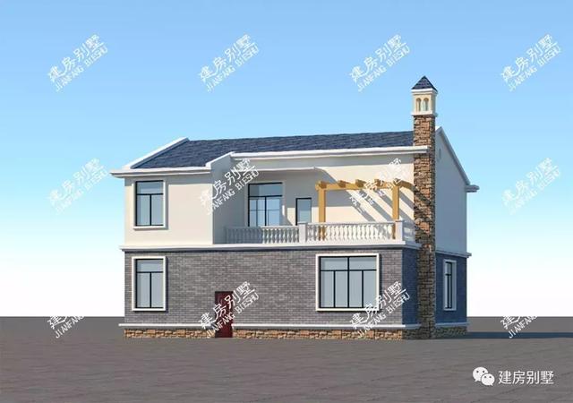 為了滿足農村生活的需要，兩棟專為農村設計的自建房設計圖