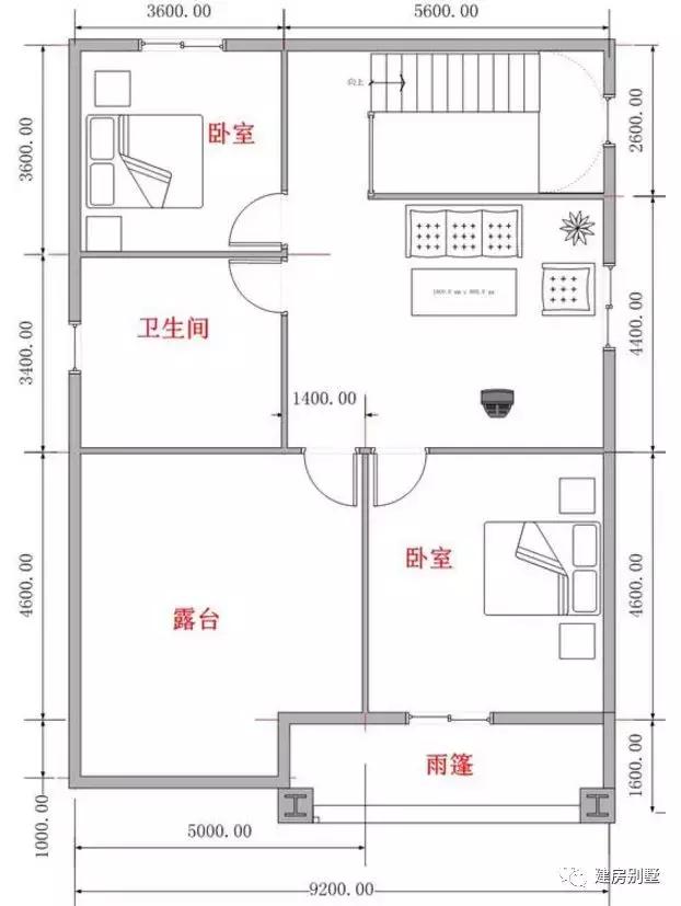 30多萬的農村自建房設計圖紙，這在農村是比較常見的戶型