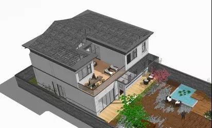 33X15米二層中式別墅設計圖，功能上面超級合理。