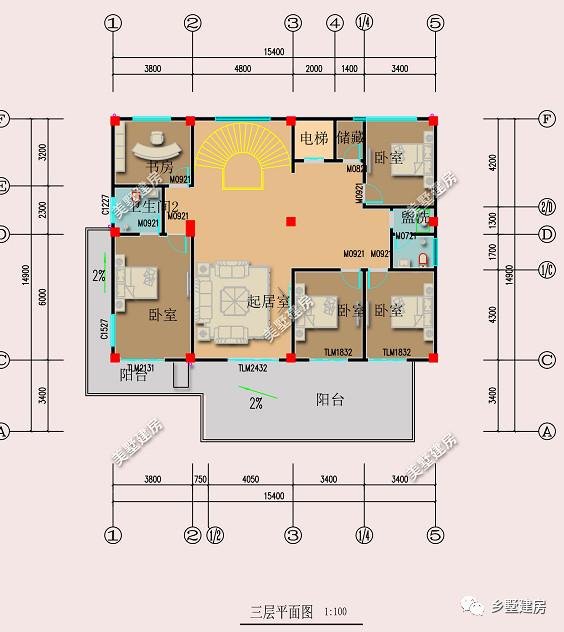 四層農村自建別墅設計圖，外觀造型簡約大氣，外觀造型覺得令你贊嘆不覺。