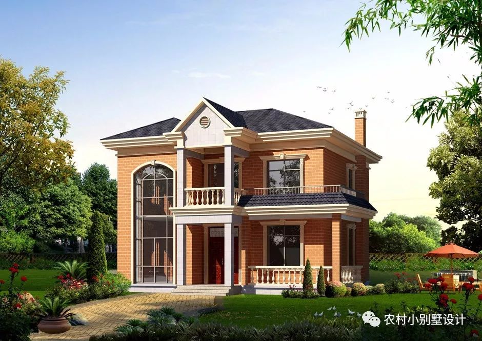 15款2026年接地氣的農(nóng)村二層房屋效果圖，可定制全套圖紙