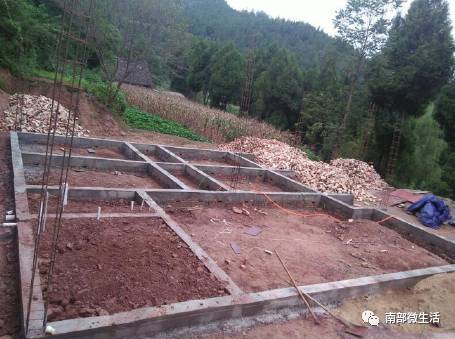 農村小伙自建一層小別墅過程全直播，自建房的可以看看哦