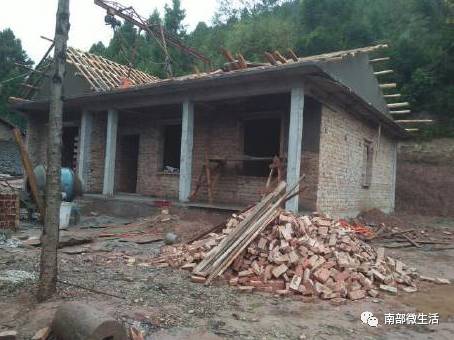 農村小伙自建一層小別墅過程全直播，自建房的可以看看哦