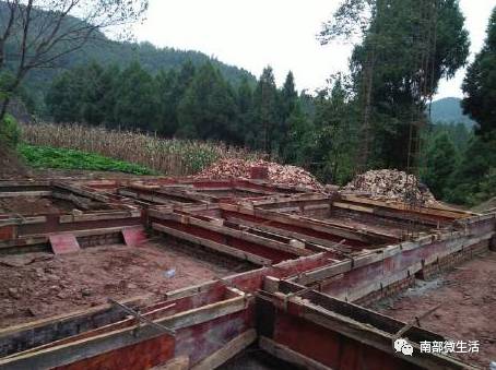 農村小伙自建一層小別墅過程全直播，自建房的可以看看哦