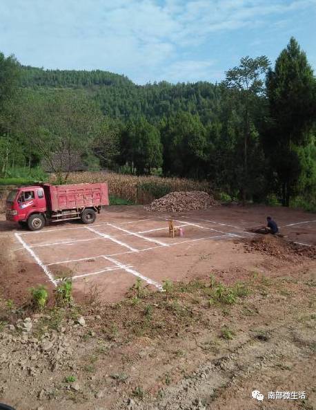 農村小伙自建一層小別墅過程全直播，自建房的可以看看哦