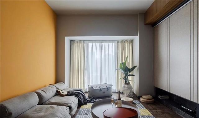 三居室裝修的簡約風格，設計非常大氣，大包11萬。