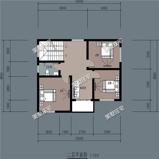 占地88平的三層半簡歐風農(nóng)村自建房，帶車庫和大露臺，功能特別全。