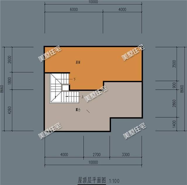 占地88平的三層半簡歐風農(nóng)村自建房，帶車庫和大露臺，功能特別全。