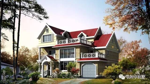 農村三十萬蓋別墅還是城里買房當房奴，看完這些別墅圖就知道了