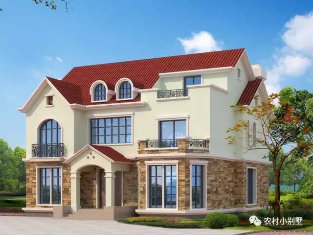 農村三十萬蓋別墅還是城里買房當房奴，看完這些別墅圖就知道了