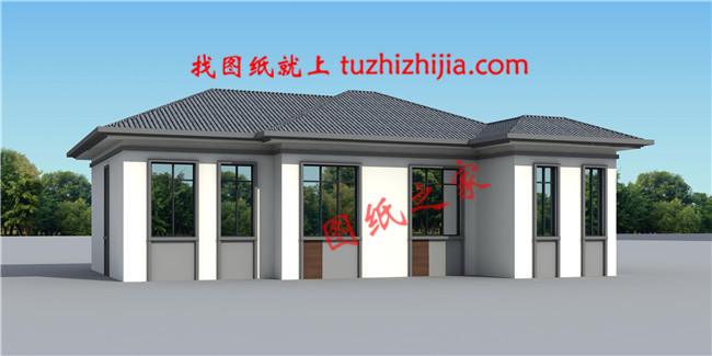 鄉(xiāng)下建房一層平房設(shè)計(jì)圖紙及戶型圖,占地150平米左右