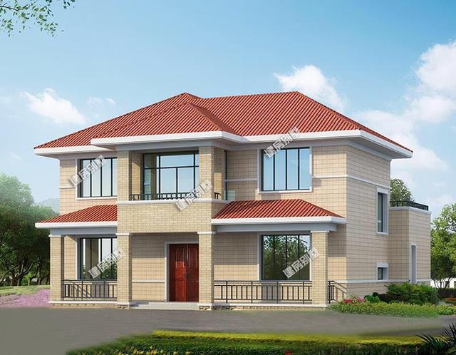 建一棟簡單的二層別墅，真的就很足夠了，每分每秒都能過的踏踏實實。