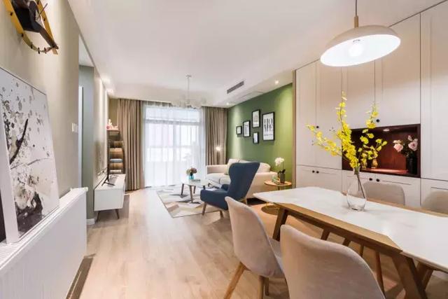 90平新房北歐風裝修，裝修簡單清爽，打動人心，讓年輕人一看就喜歡。