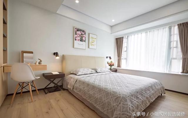 140平的清新簡約裝修，給人如沐春風的感覺！