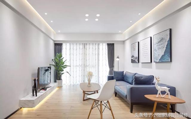 140平的清新簡約裝修，給人如沐春風的感覺！