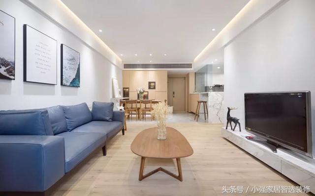 140平的清新簡約裝修，給人如沐春風的感覺！